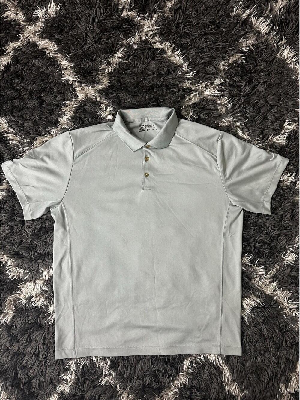 Nike Golf Tour Performance Colorado Rockies Polo Shirt Men's XL Gray Dri-Fit MLB